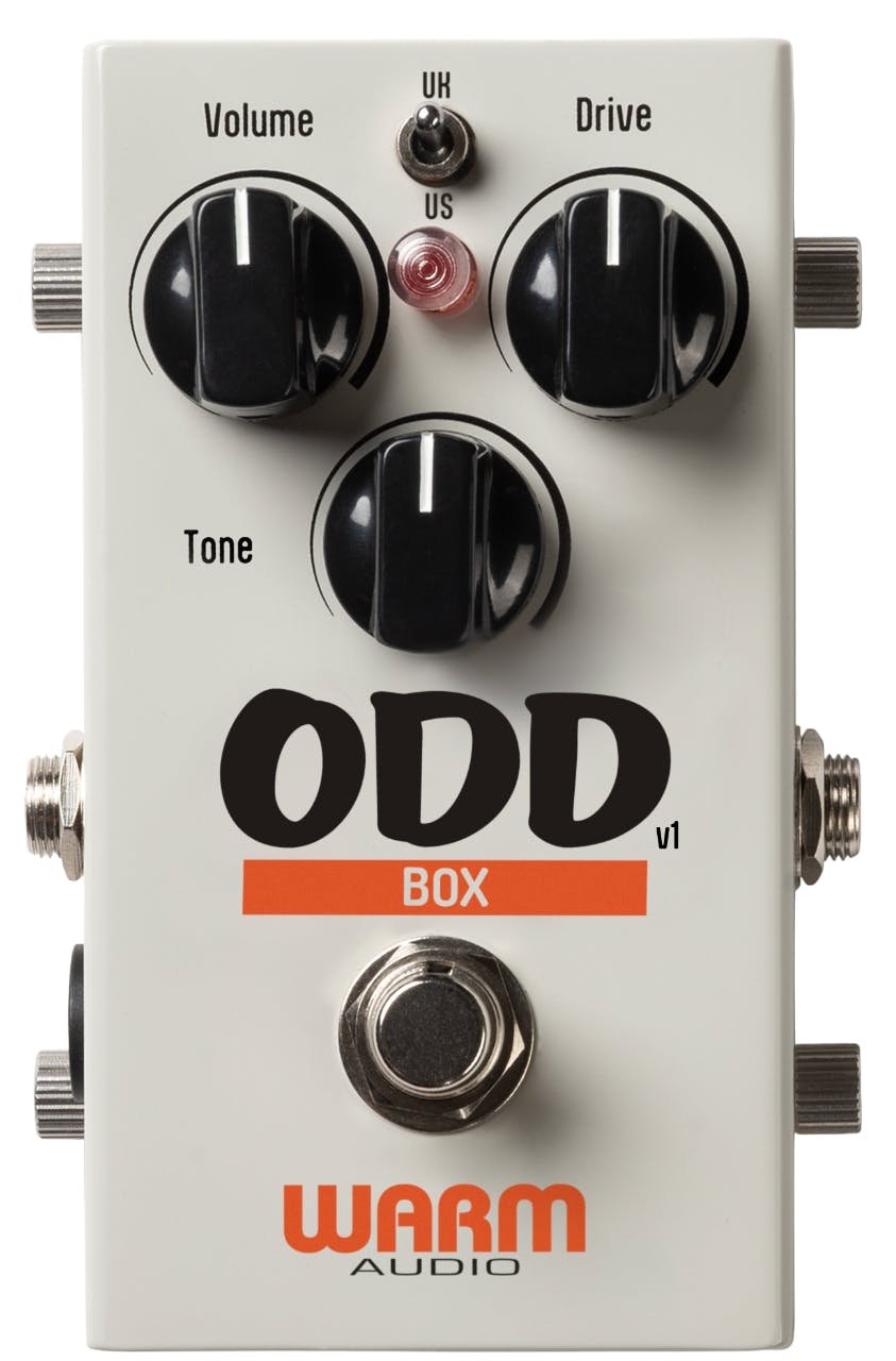 Warm Audio ODD Obsessive Drive Disorder Overdrive Pedal - WAODD-Warm-Audio-ODD-Pedal-in-White-Front.jpg