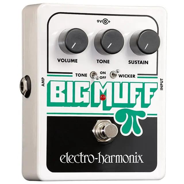 Electro Harmonix Big Muff PI with Tone Wicker Fuzz Pedal