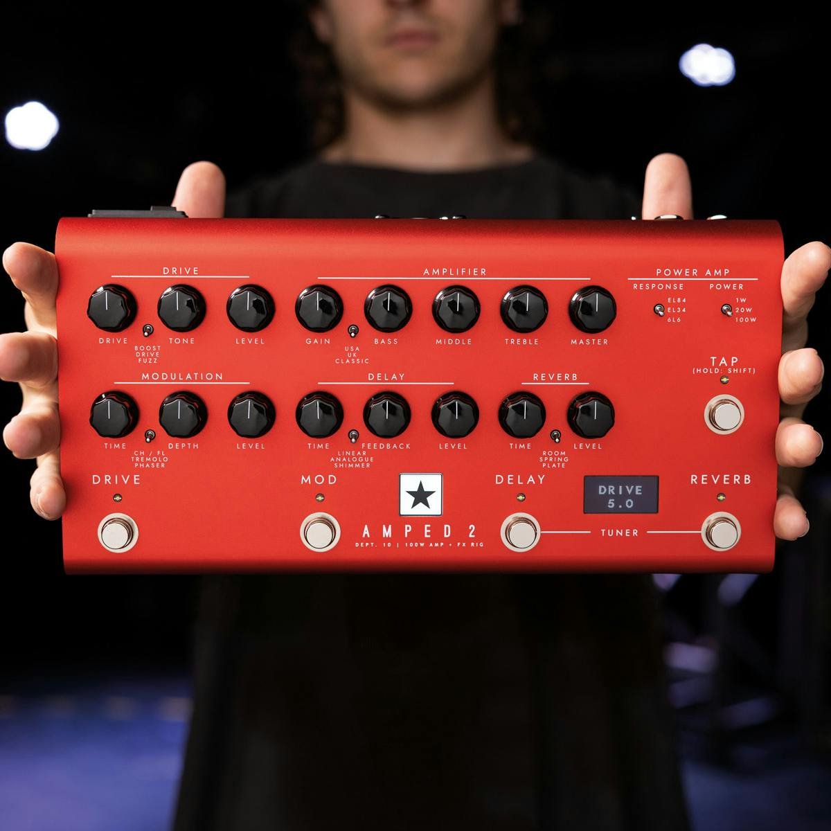 Blackstar AMPED 2 100w Amp & Effects Rig Pedal - Andertons Music Co.