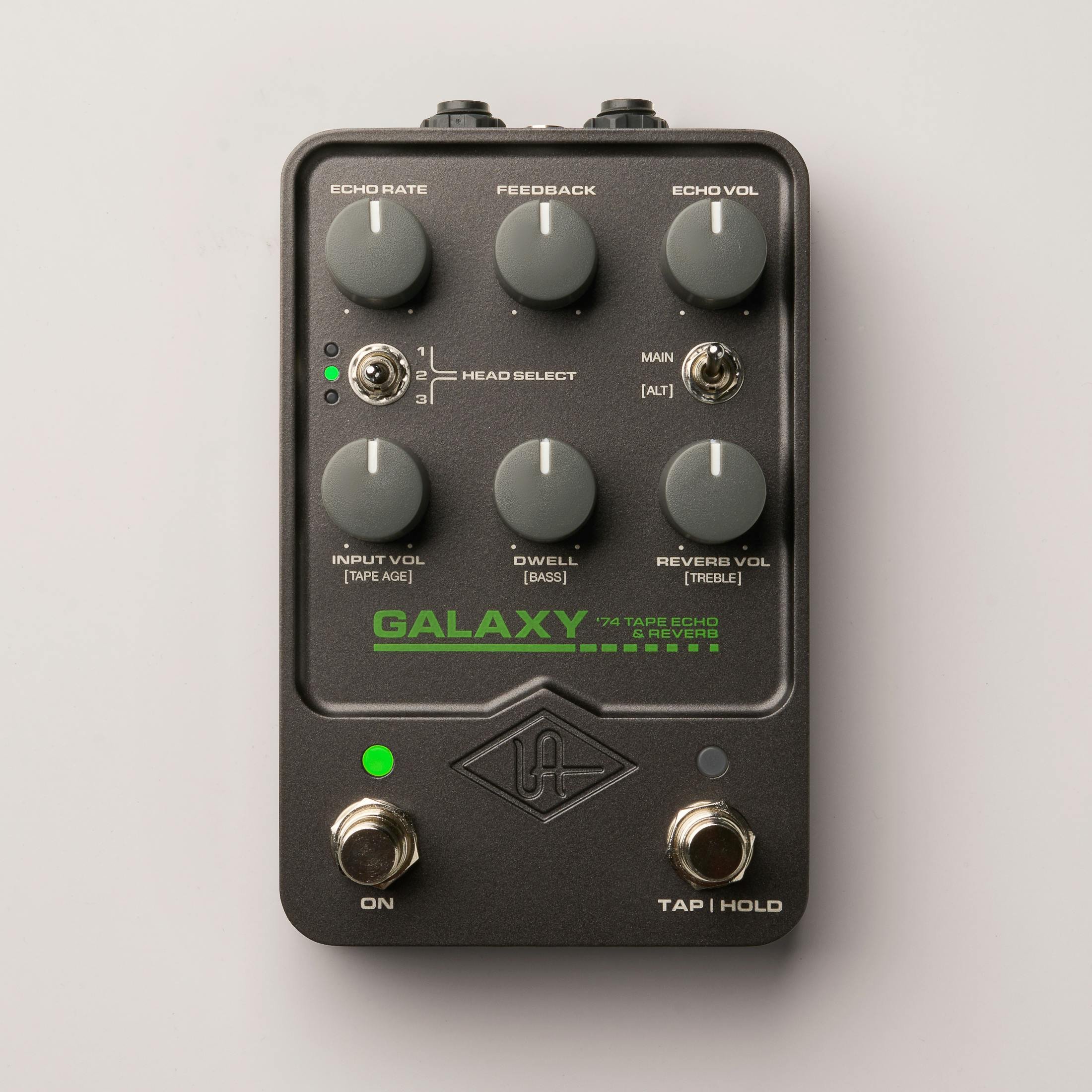 Universal Audio UAFX Galaxy '74 Tape Echo Delay & Reverb Pedal - GPM-GLXY-Universal-Audio-UAFX-Galaxy-74-Tape-Echo-Reverb-Pedal-Beauty.jpg