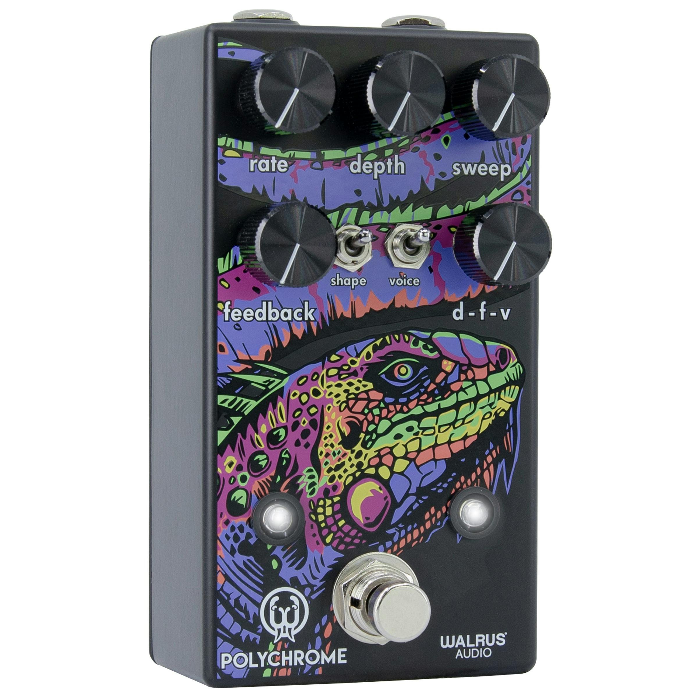 Walrus Audio Polychrome Analog Flanger Pedal - 442282-Walrus-Audio-Polychrome-Left.jpg