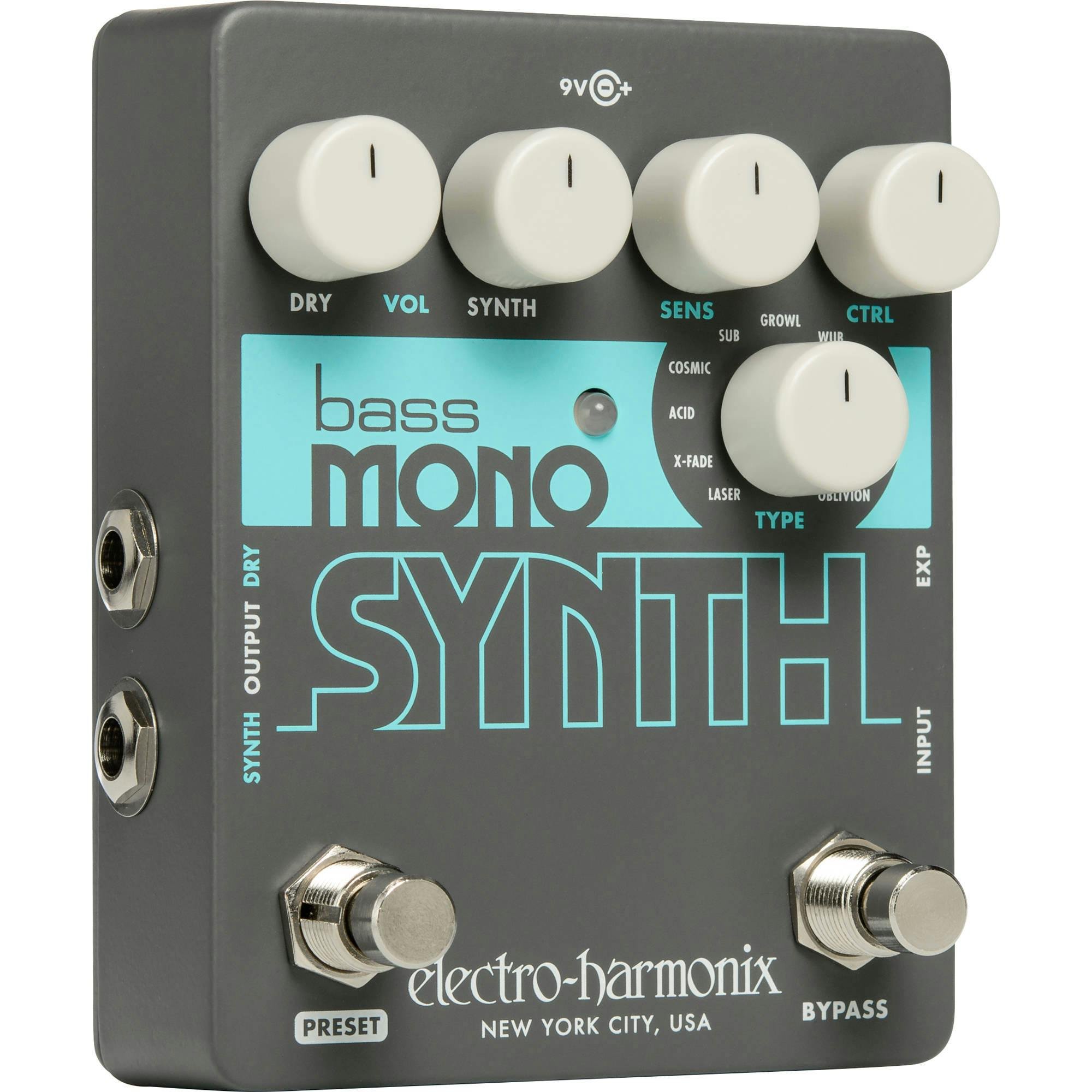 Electro Harmonix Bass Mono Synth Pedal - Andertons Music Co.
