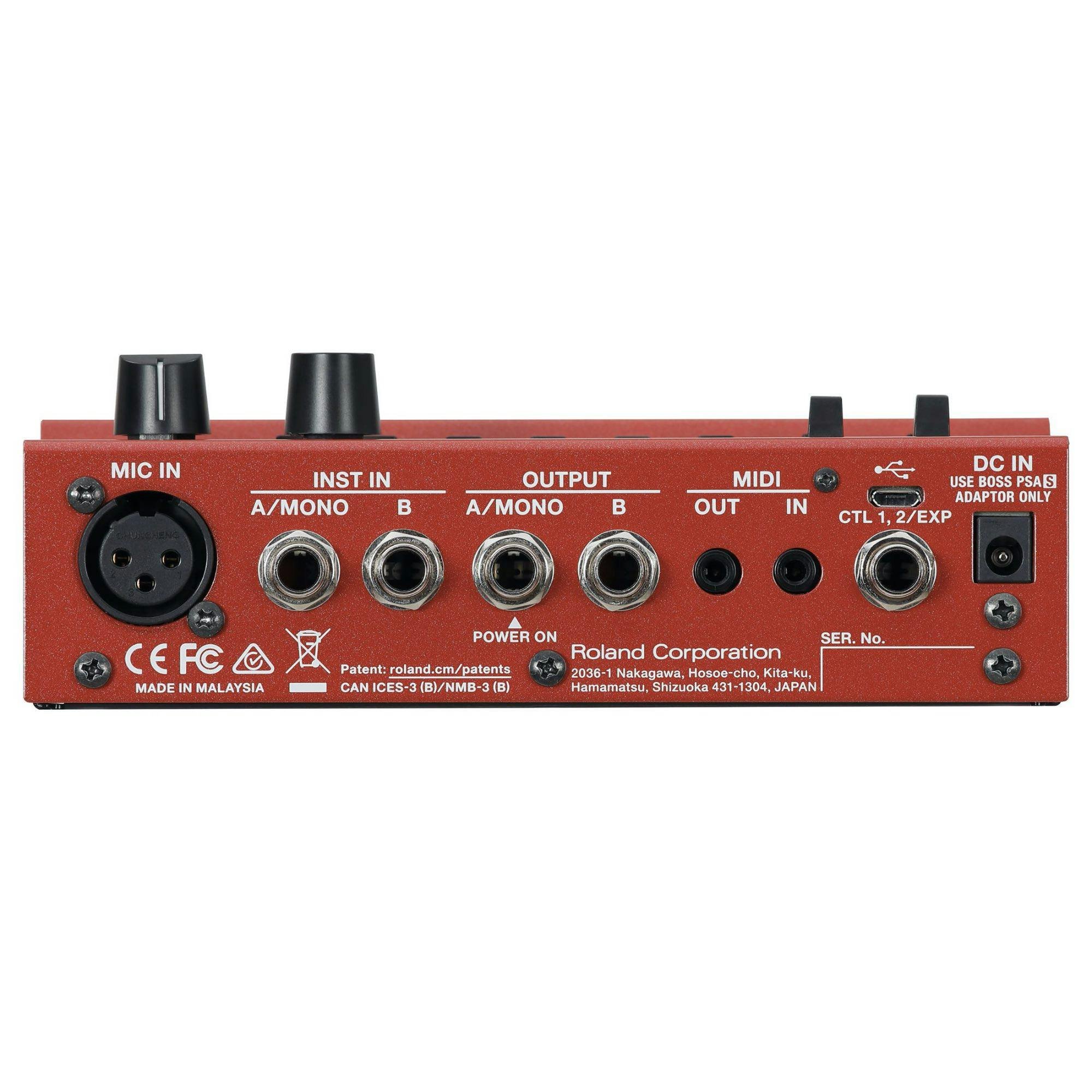 Boss RC-500 Loop Station Pedal - 408857-BOSS-RC-500-Loop-Station-Pedal-Back.jpg