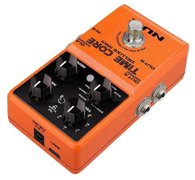 NUX Time Core Deluxe MkII Delay Pedal - NUXTIMECORE-NUX-Time-Core-Deluxe-mkII-Pedal-Right.jpg