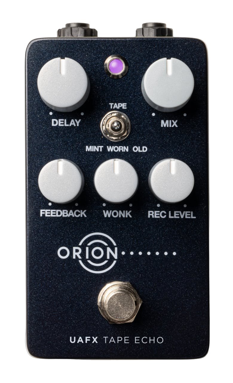 ギター ORION UAFX TAPE ECHO Universal Audio UAFX Orion Tape Echo Delay Pedal - Andertons