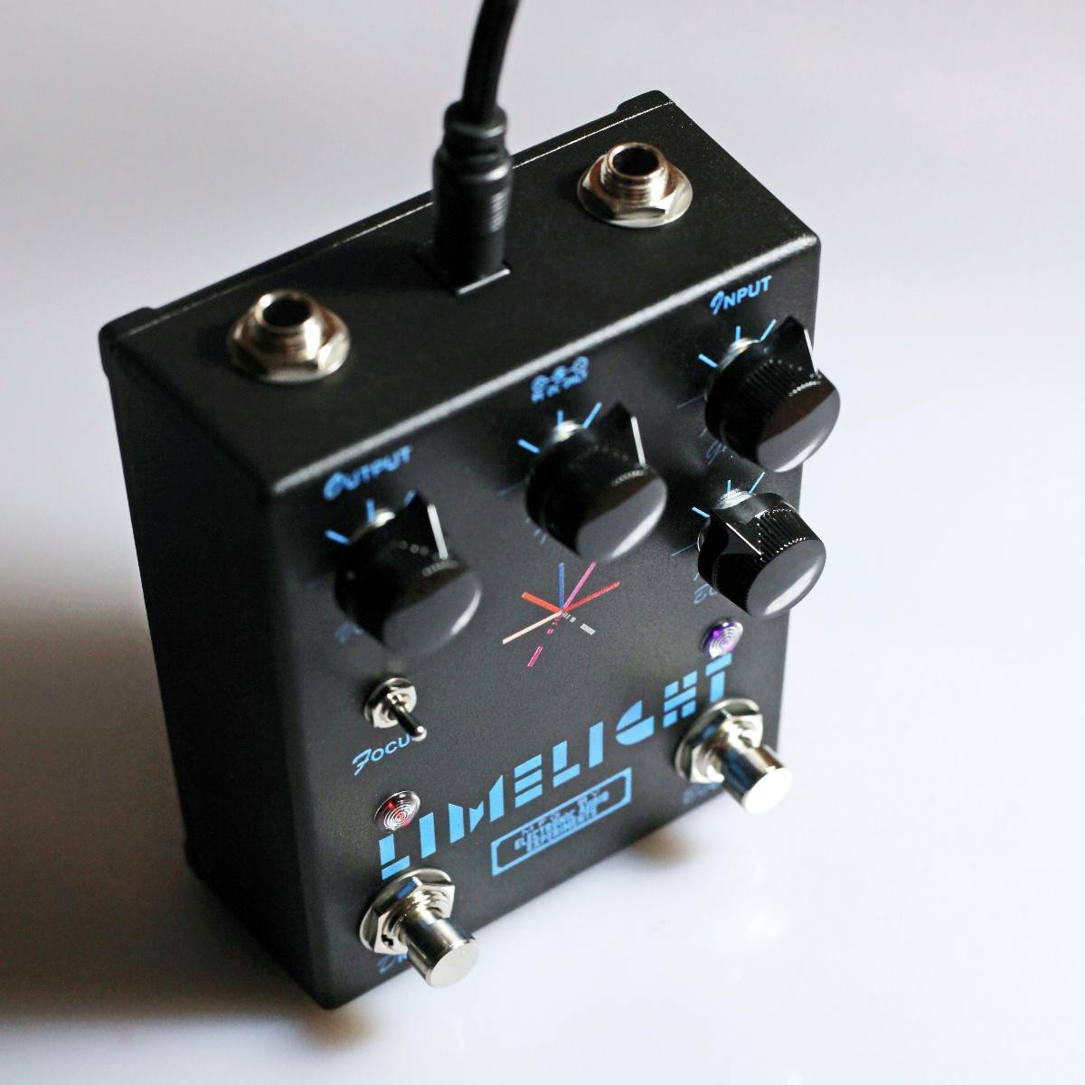 Electronic Audio Experiments Limelight V2 Overdrive & Boost Pedal - 496251-Electronic-Audio-Experiments-Limelight-V2-Top-Angle.jpg