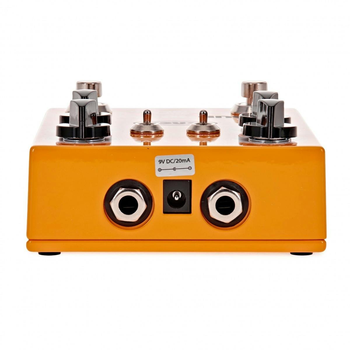 T-Rex Mudhoney II Dual Distortion Pedal - 524185-T-Rex-Medhoney-II-Top.jpg