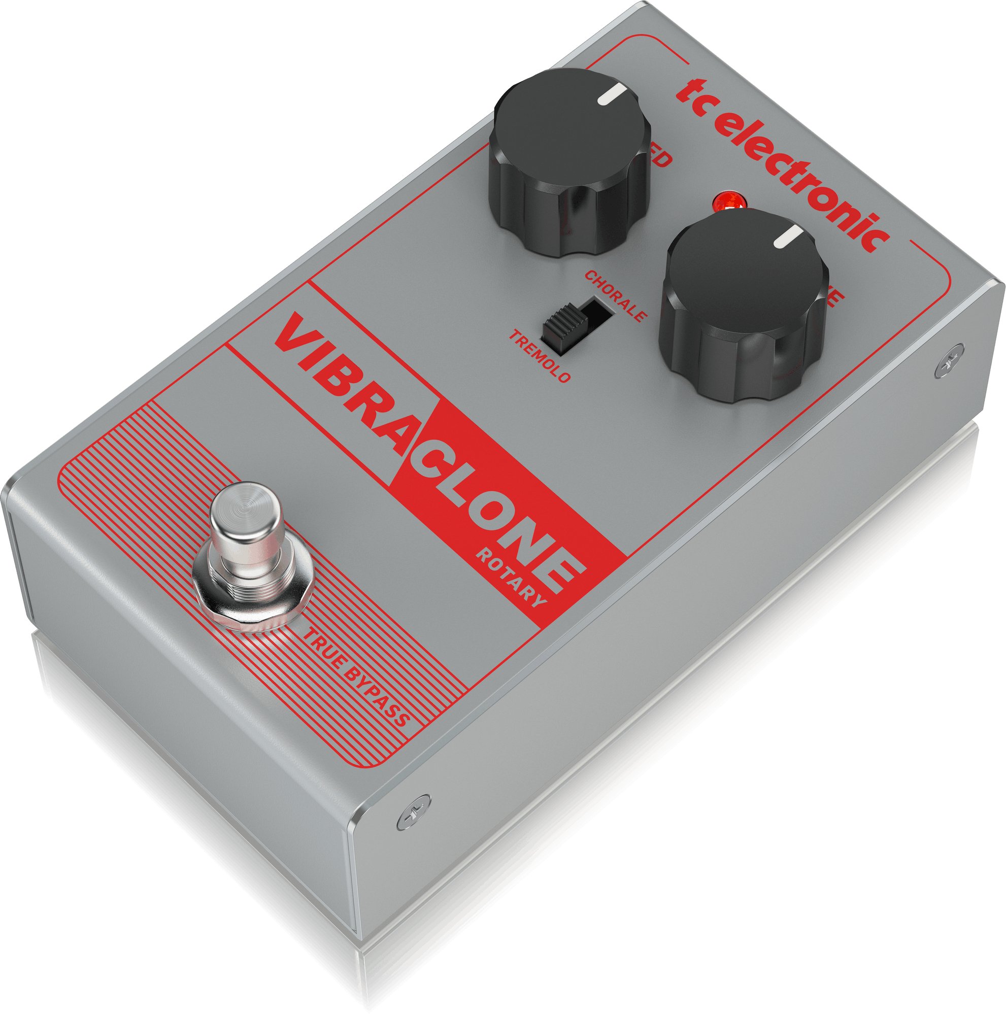 ギター tc electronic VIBRACLONE ROTARY TC Electronic Vibraclone Rotary Emulator Pedal - Andertons Music Co.