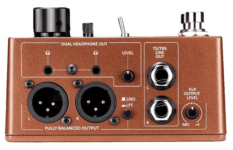 KMA Machines Endgame Duality Calibrator IR Cab Sim Pedal - KMA-ENDG-kma-endgame-side.jpg