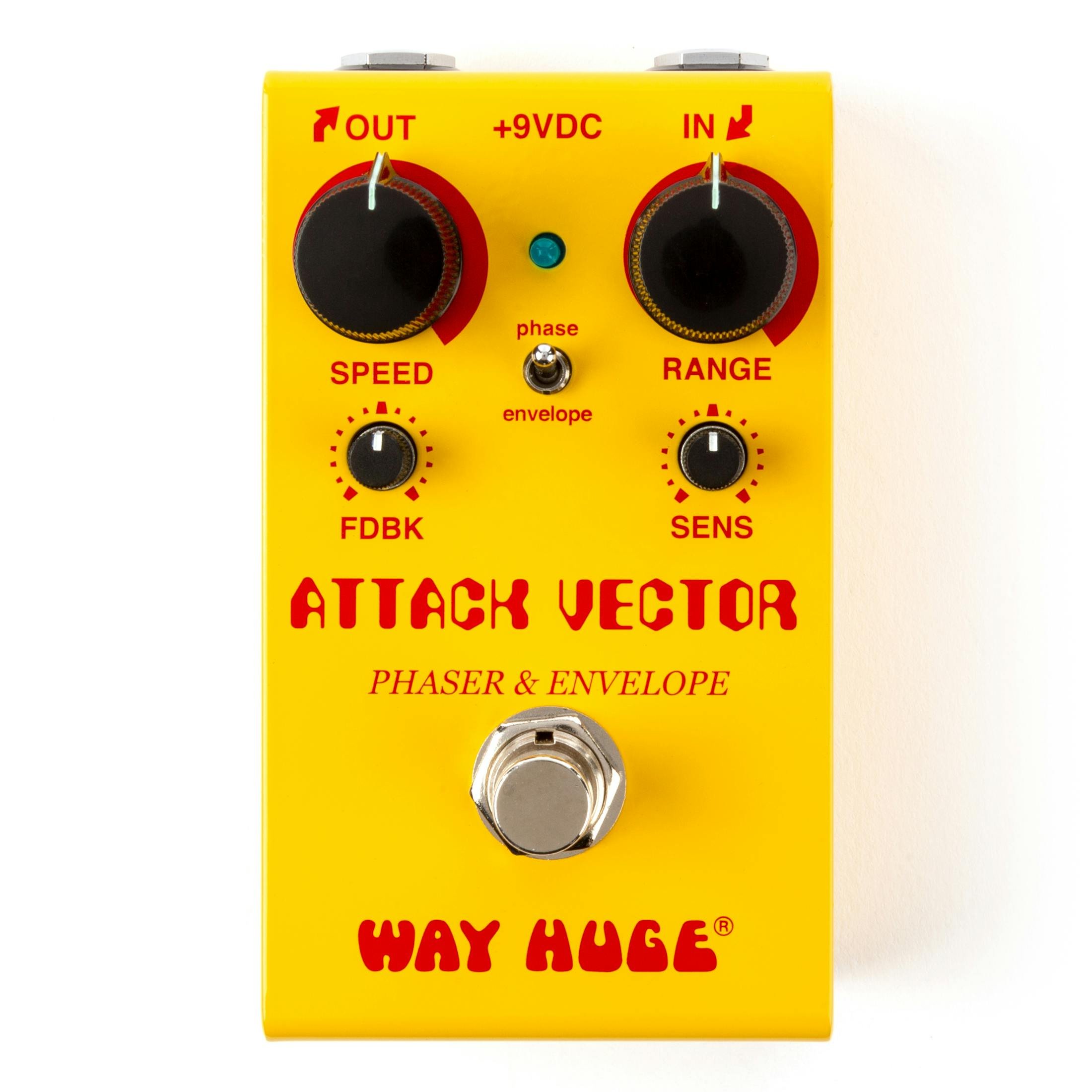 Way Huge Smalls Attack Vector Phaser & Envelope Pedal - Andertons 