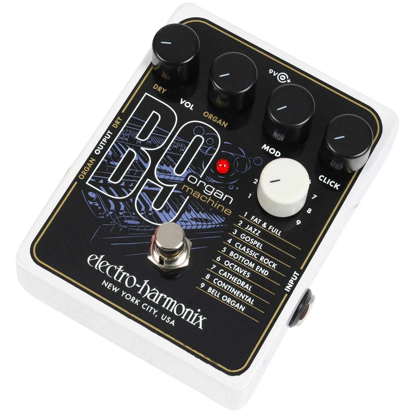 Electro Harmonix B9 Organ Machine Guitar FX Pedal - Andertons