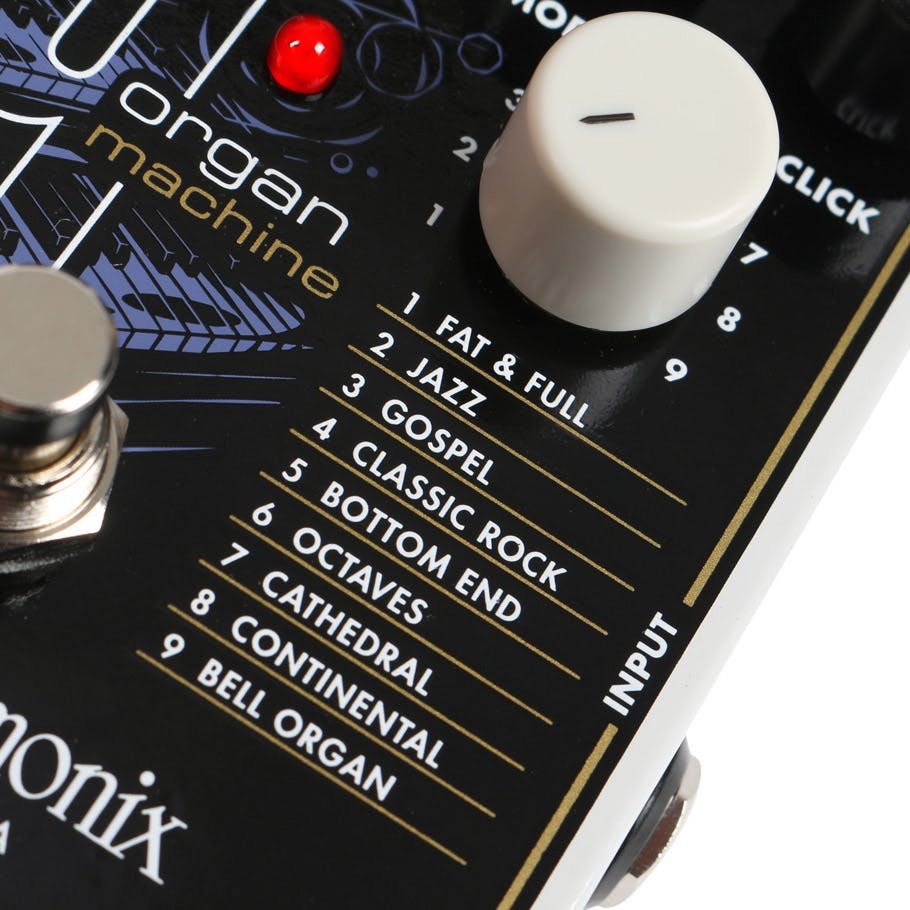 Electro Harmonix B9 Organ Machine Guitar FX Pedal - Andertons