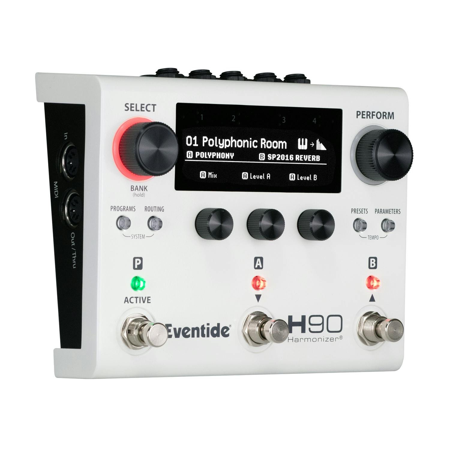 Eventide H90 Harmonizer - Pédale Multi-effets Pour Guitare Avec 62 Algorithmes - Connectivité MIDI Et USB - Le Haut De Gamme Des Effets