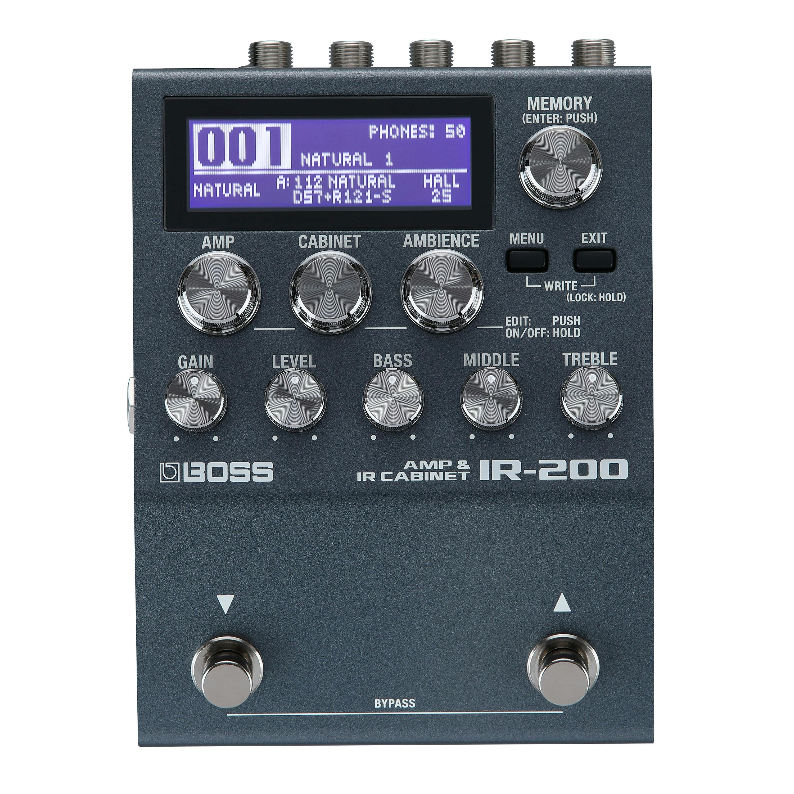 Boss IR-200 Amp & IR Cabinet Sim Pedal - 463959-Boss IR-200 Amp and IR Cabinet Pedal.jpg