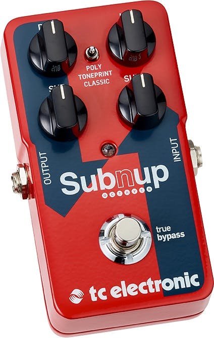 tc electronic Sub'n'Up オクターバー TC Electronic SUB 'N' UP Octaver Pedal - Andertons Music Co.