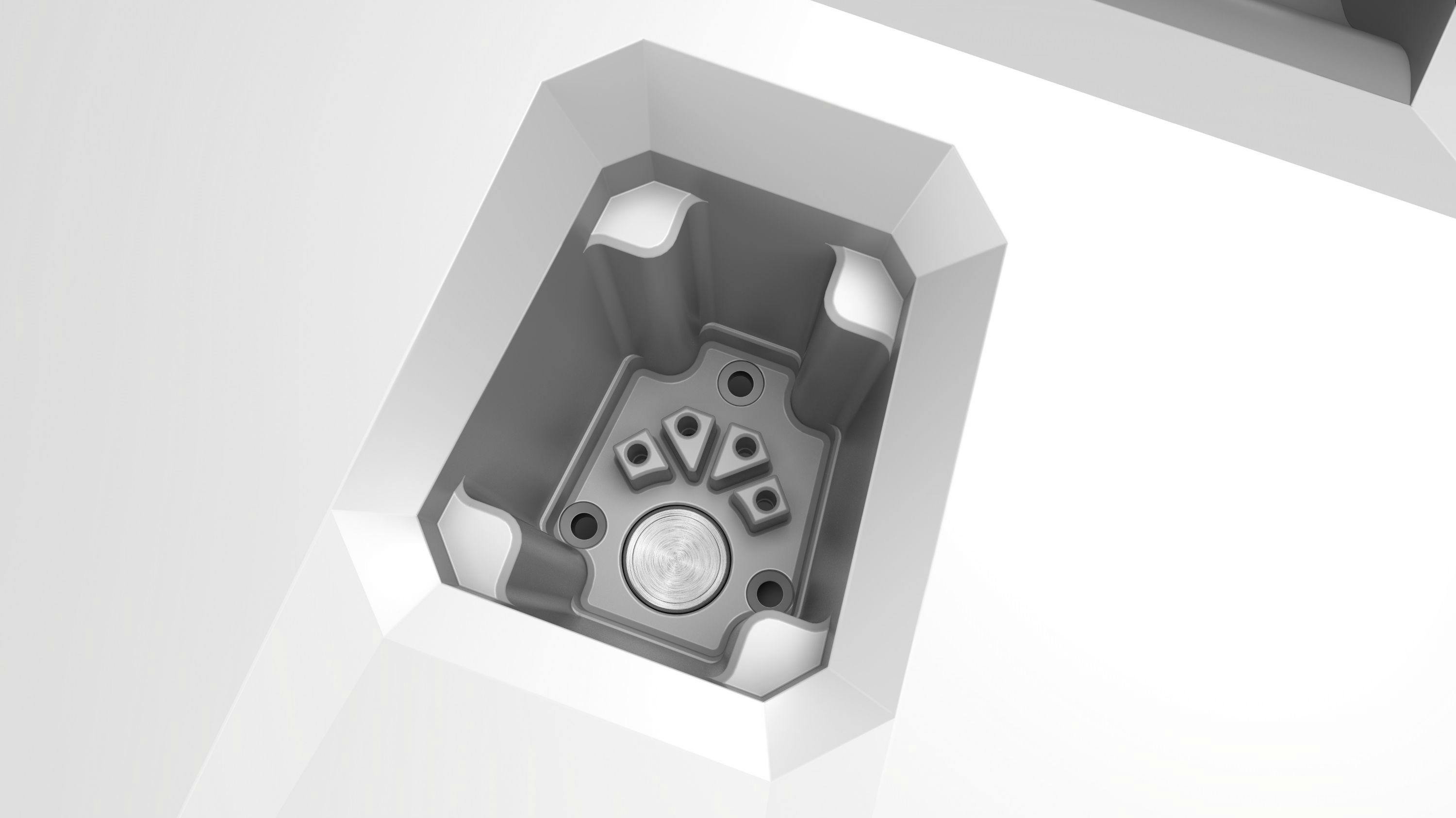 EV Evolve 50 Portable Column Array Active PA System in White - 293997-EVOLVE50_White_ConnectionPoint_CU.jpg