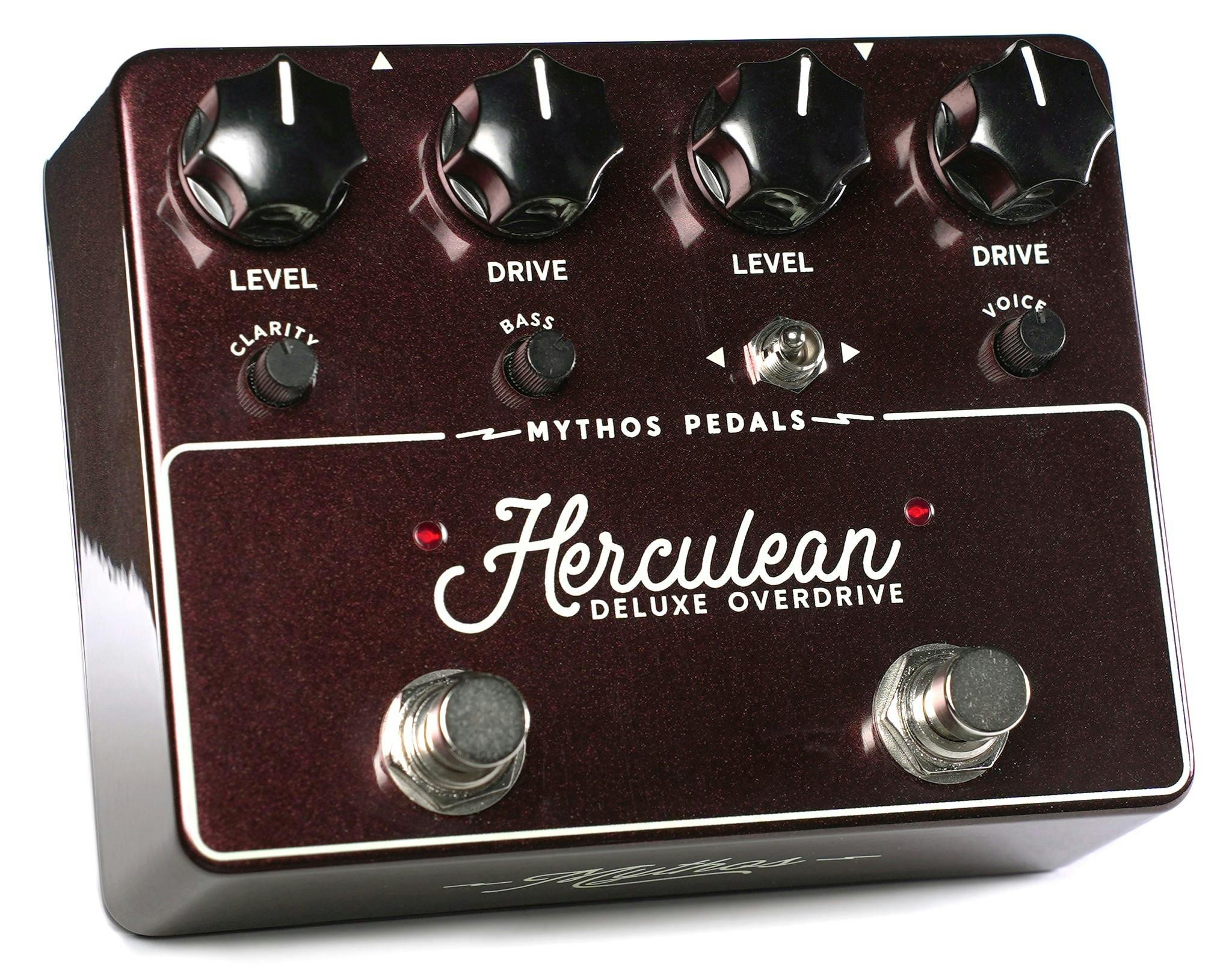 Mythos Herculean Deluxe Dual Overdrive Pedal - Andertons