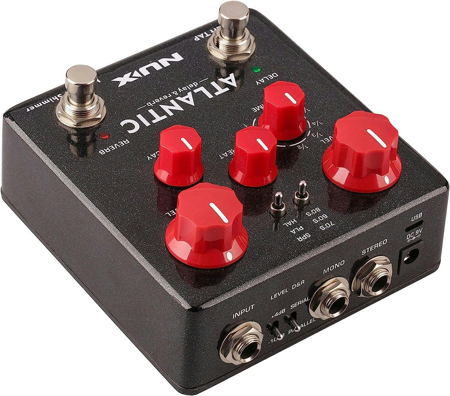 NUX NDR-5 Atlantic Delay Reverb Dual Pedal - Andertons Music Co.
