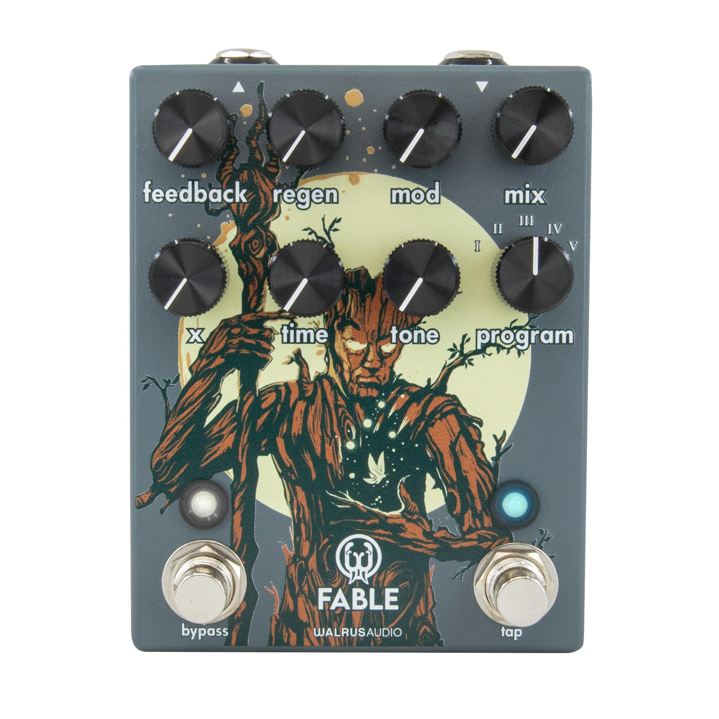 Walrus Audio Fable Granular Soundscape Generator FX Pedal - 64051-Walrus-Audio-Fable-Granular-Soundscape-Generator-64051-in-Grey-Front.jpg