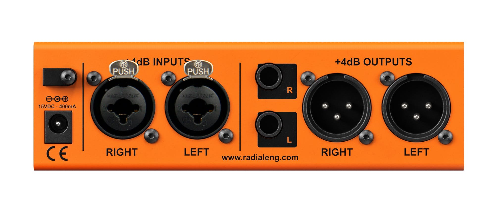 Radial Engineering EXTC-Stereo Guitar Effects Interface and Reamper - 441220-EXTC-Stereo-back.jpg