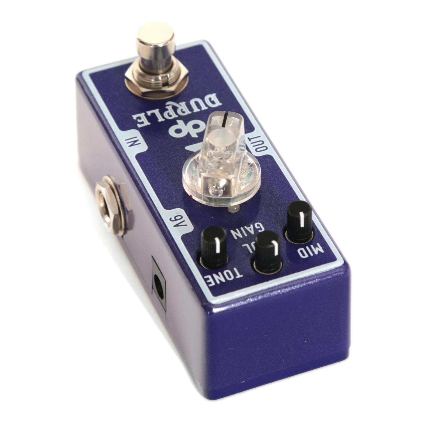 Tone City Durple "Danish Pete" Honore Overdrive Pedal - 361832-Tone-City-Durple-Danish-Pete-Signature-Overdrive-Angle-2.jpg