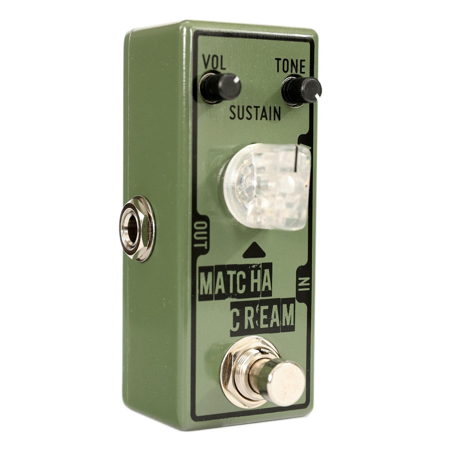 Tone City Matcha Cream Fuzz Pedal - 475415-Tone-City-Matcha-Cream-Fuzz-Pedal-Left.jpg