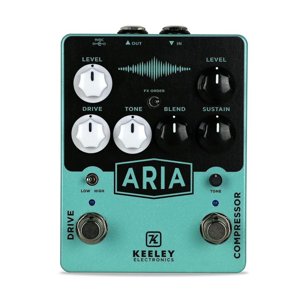 keely aria コンプレッサー　オーバードライブ Keeley Aria Compressor Overdrive - Andertons Music Co.