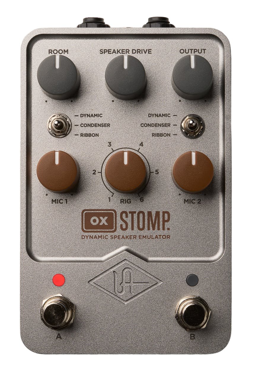 Universal Audio UAFX OX Stomp Dynamic Speaker Emulator Pedal