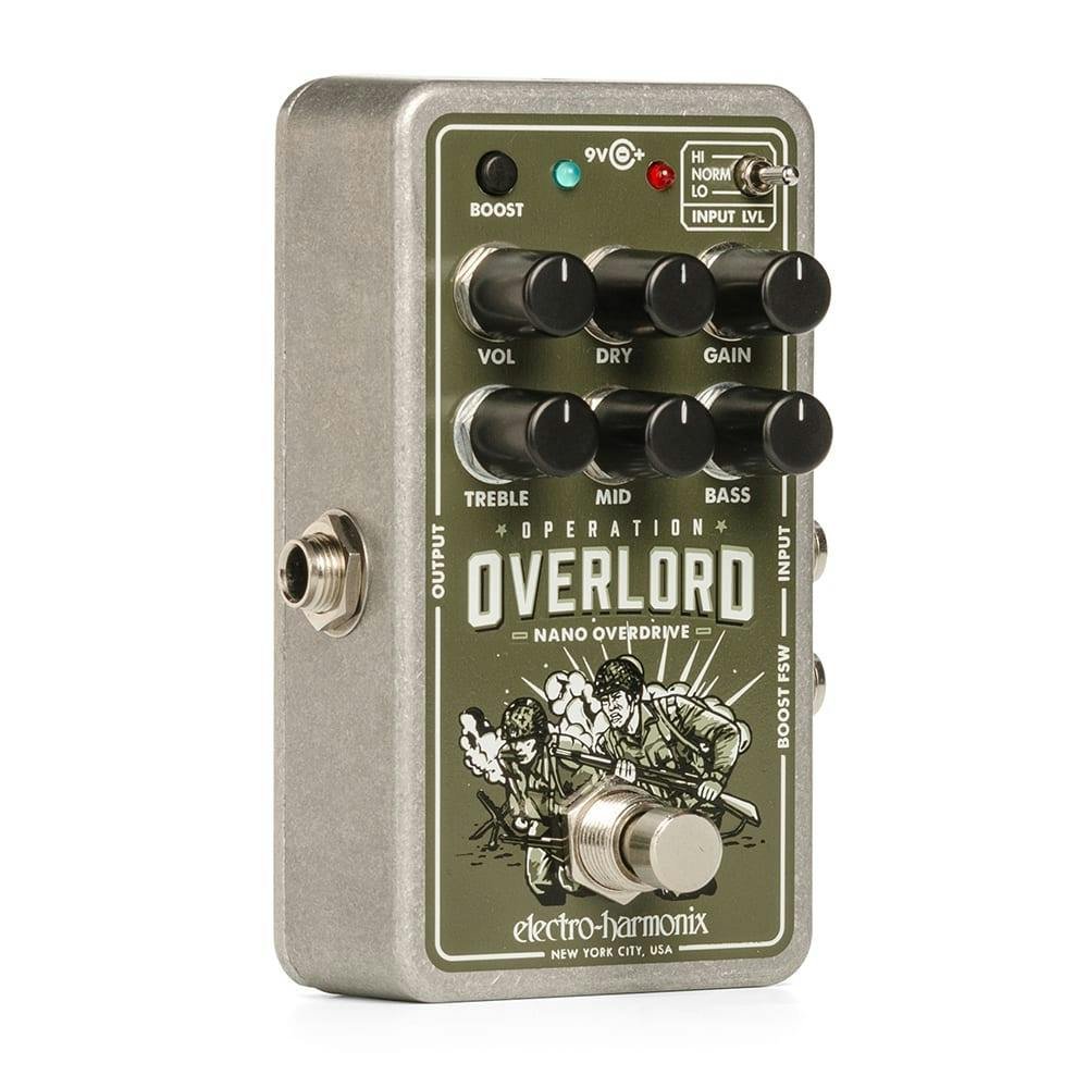 Electro Harmonix Nano Operation Overlord Allied Overdrive Pedal
