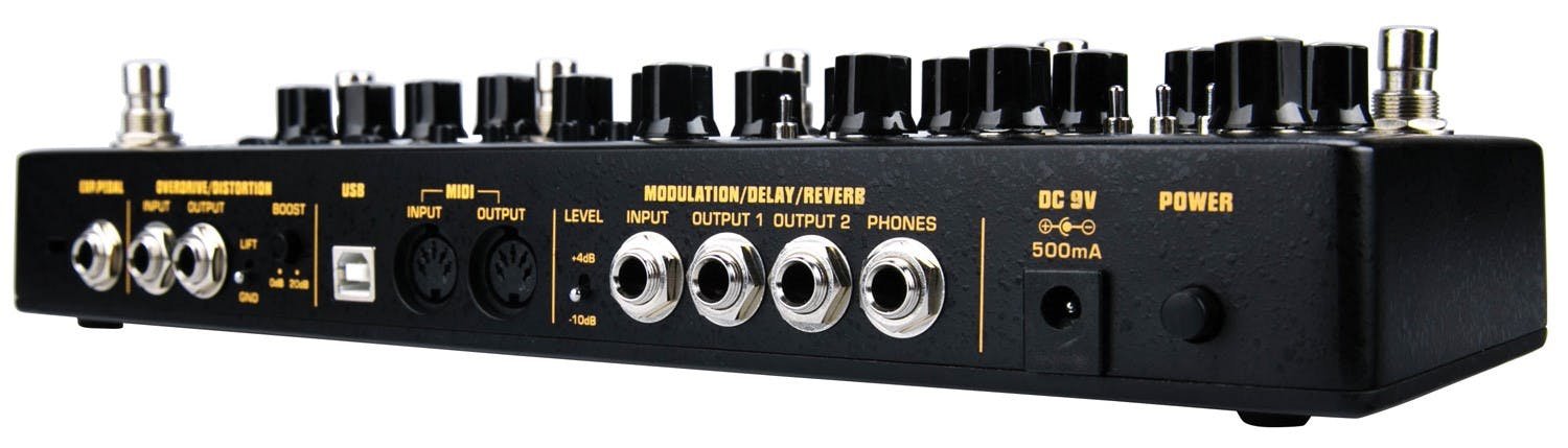 NUX NME-3 Cerberus Guitar Effect Pedal - NME-3-Nux-NME-3-Cerberus-Guitar-Effect-Pedal-Ports-Back.jpg