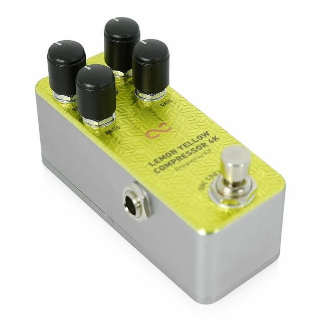ギター One control Lemon Yellow Compressor One Control Lemon Yellow 4K Compressor Pedal - Andertons Music Co.