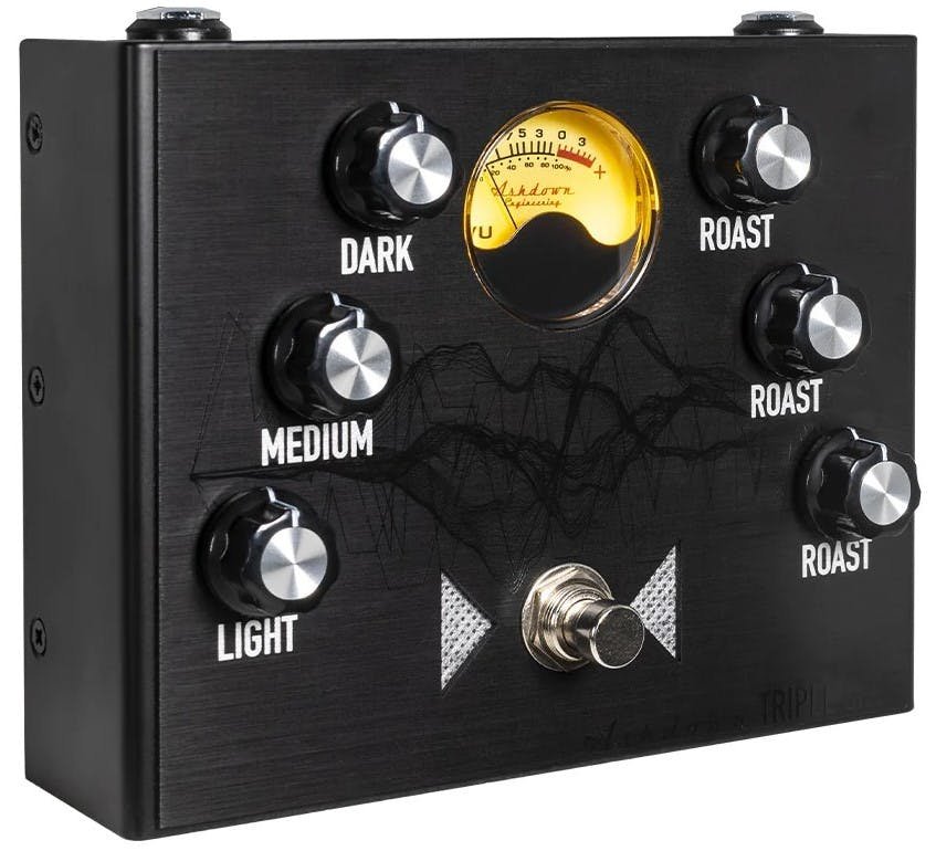 Ashdown Triple Shot Three band 3 in 1 Distortion Pedal - ASHDOWN-3SVU-Ashdown-Triple-Shot-Three-band-3-in-1-Distortion-Pedal-Left.jpg