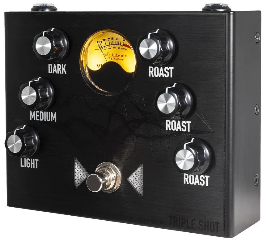 Ashdown Triple Shot Three band 3 in 1 Distortion Pedal - ASHDOWN-3SVU-Ashdown-Triple-Shot-Three-band-3-in-1-Distortion-Pedal-Right.jpg