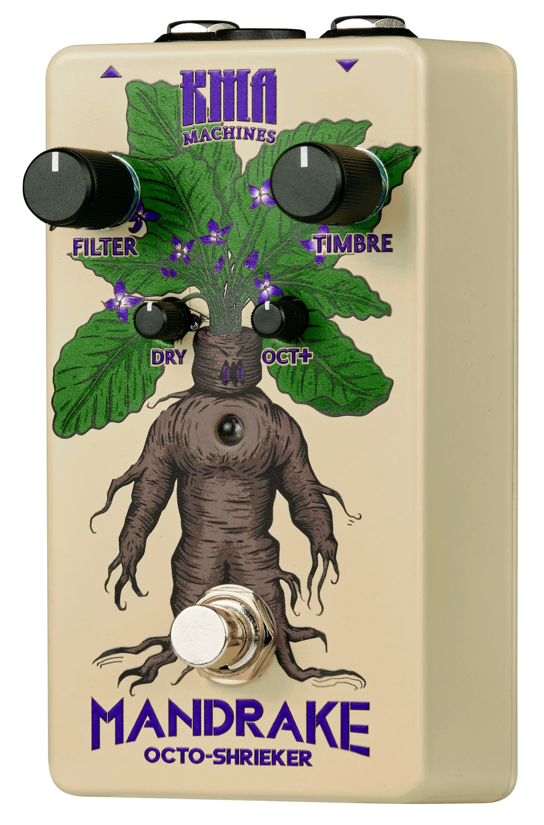 KMA Machines Mandrake Octo-Shrieker Octave Pedal - KMA-MANDR-kma-machines-mandrake-rhp.jpg