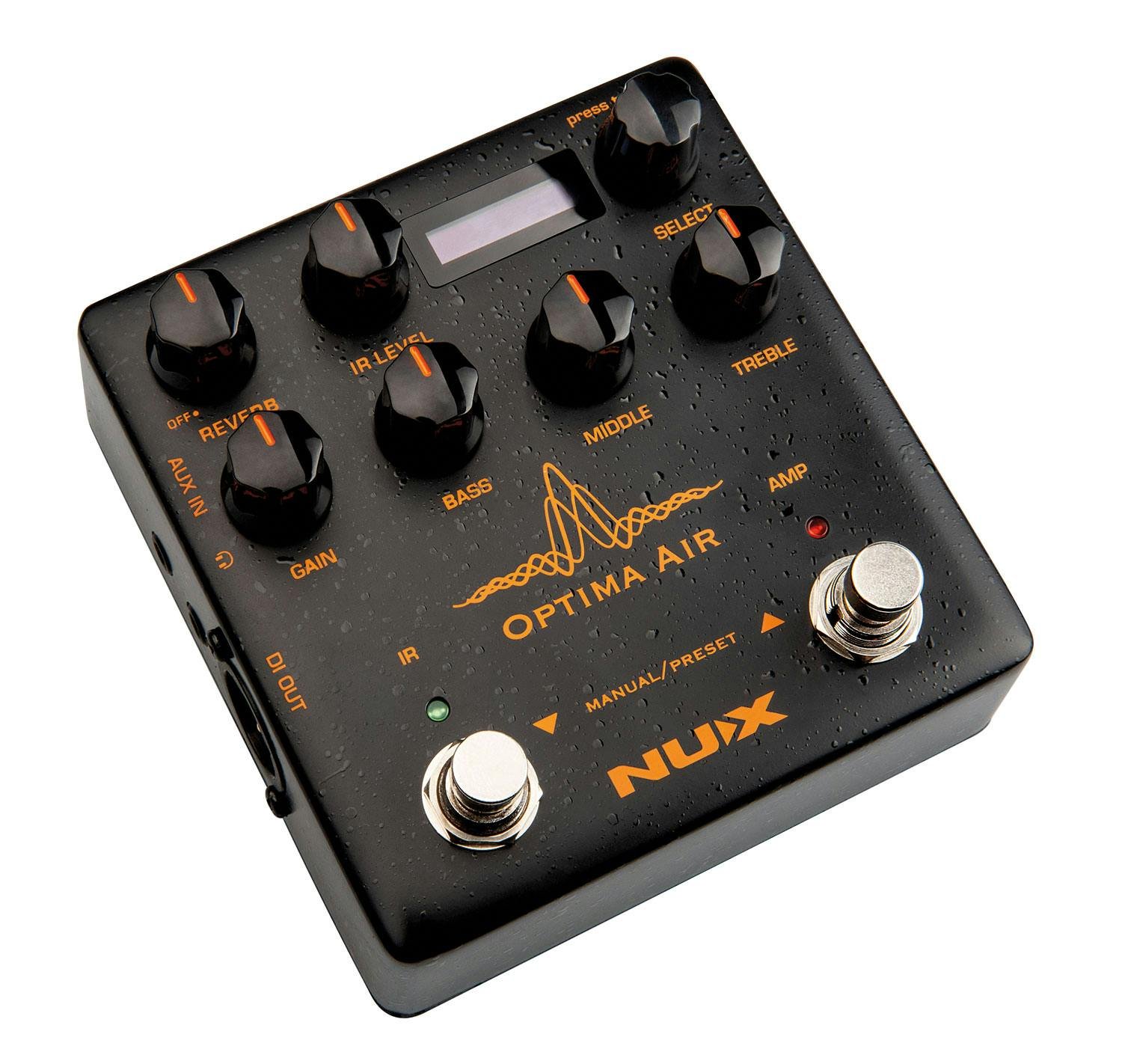 NUX Optima Air Acoustic Guitar Pedal - OPTIMAAIR-Nux-Optima-Air-Optima-Air-Acoustic-Pedal-Left.jpg