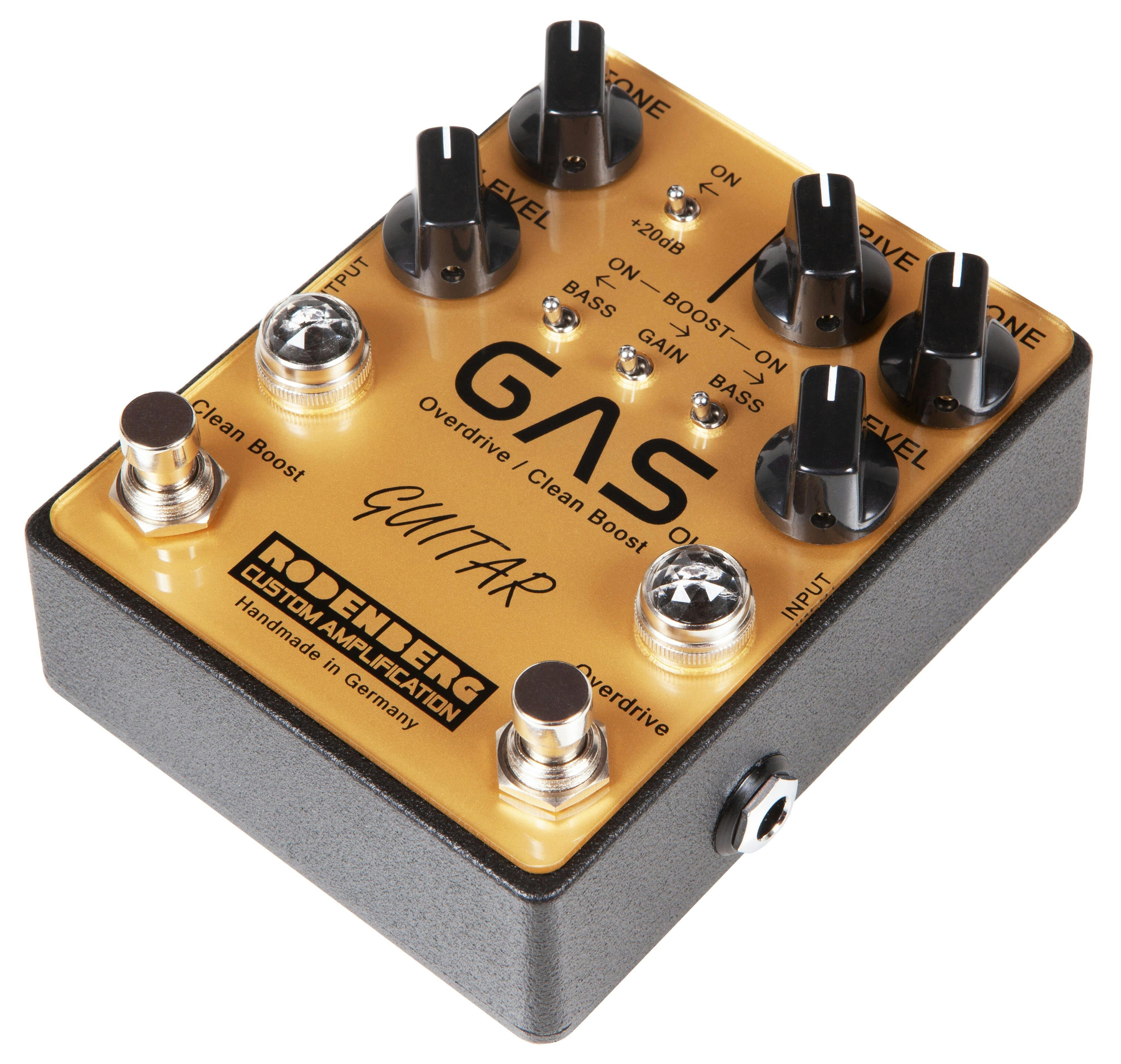 Rodenberg GAS Overdrive Clean Boost Pedal - GAS-GAS-right.jpg
