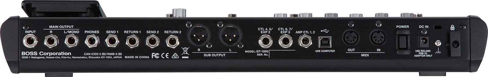 Boss GT-1000 Guitar Effects Processor - Andertons Music Co.