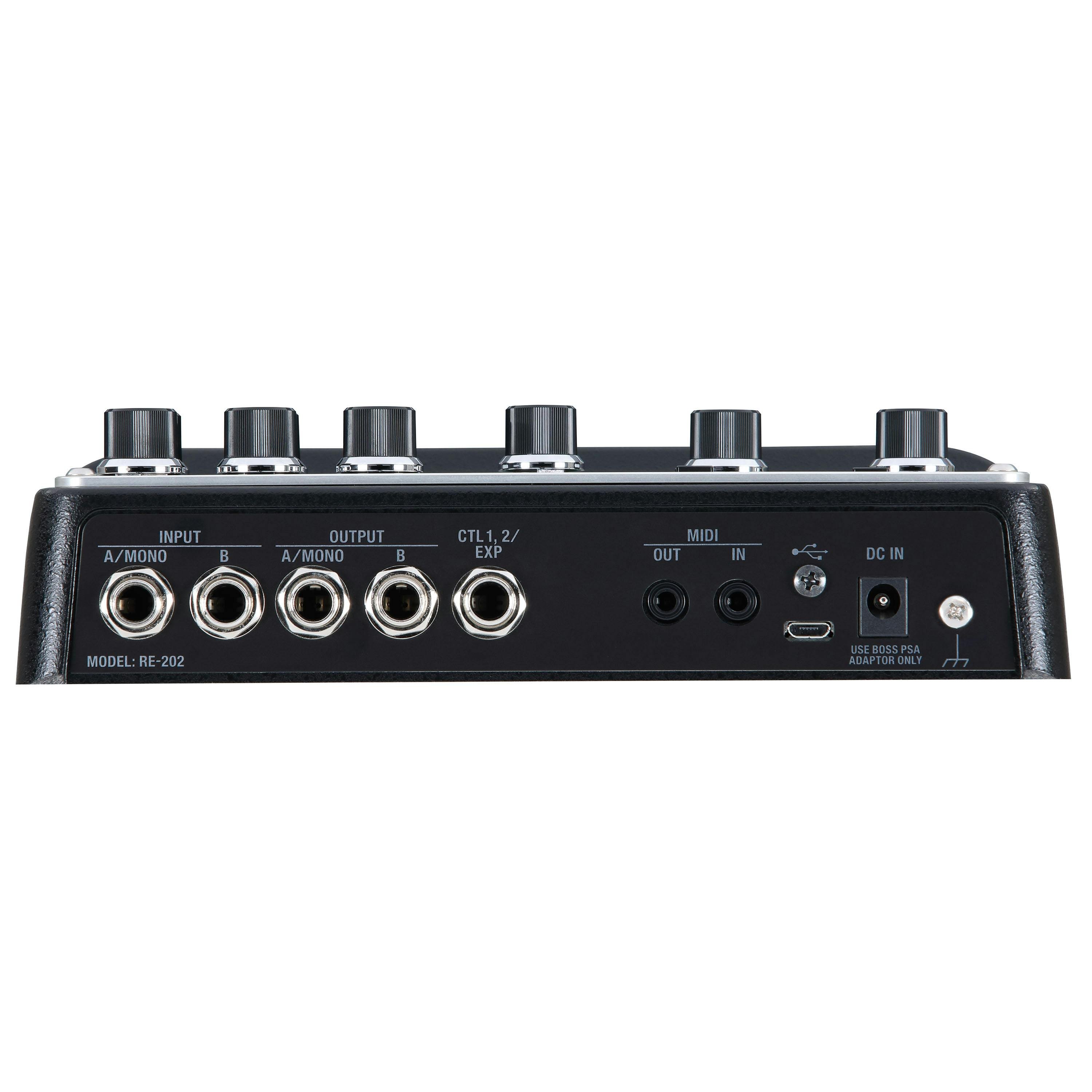 Boss RE-202 Space Echo Delay Pedal - 499795-Boss-RE-202-Top.jpg