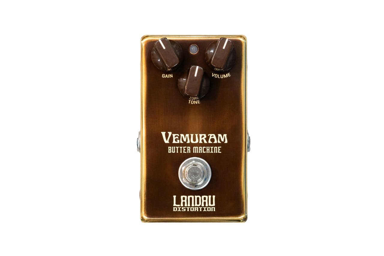 ギター VEMURAM BUTTER MACHINE Vemuram Butter Machine Mike Landau Signature Pedal - Andertons