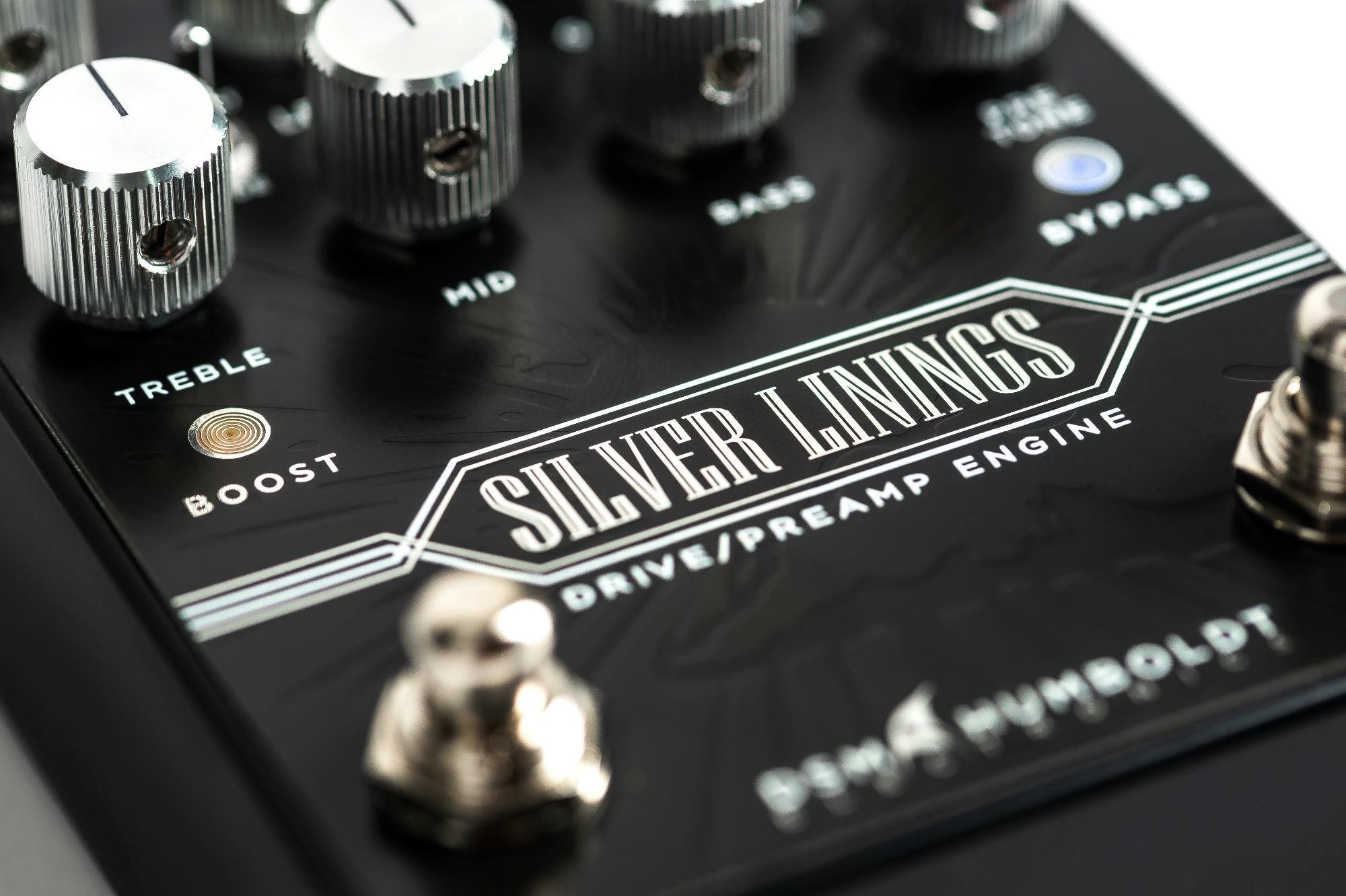 DSM & Humboldt Silver Linings Overdrive & Preamp Engine Pedal