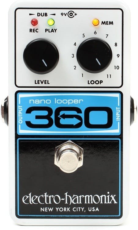 （美品）ELECTRO HARMONIX 360 NANO LOOPER Electro Harmonix 360 Nano Looper Pedal - Andertons Music Co.