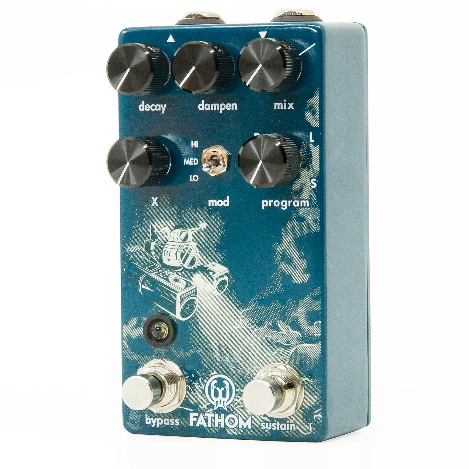 ギター walrus audio fathom Walrus Audio Fathom Multi-Function Reverb Pedal - Andertons Music Co.