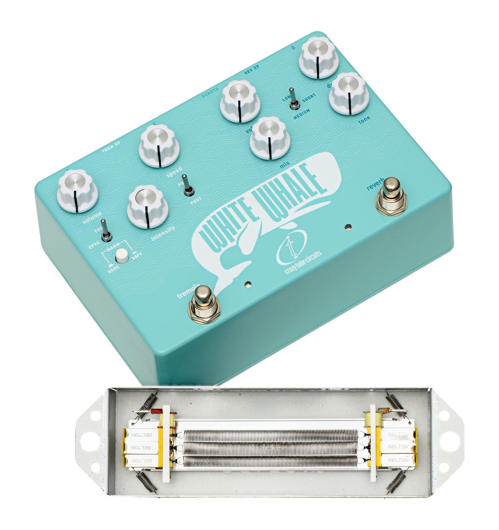 Crazy Tube Circuits White Whale V2 Analog Spring Reverb & Tremolo