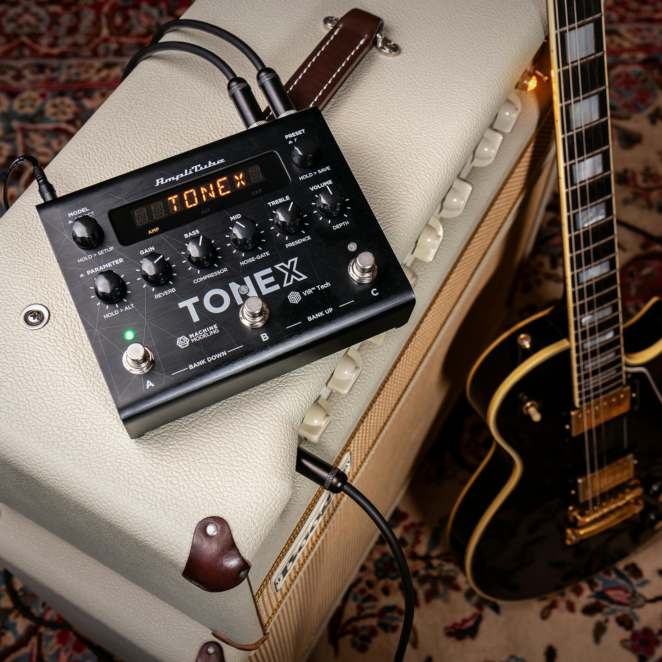 IK Multimedia AmpliTube TONEX Amp Machine Modelling Pedal - TONEX-PEDAL-IK-Multimedia-AmpliTube-TONEX-Pedal-Amp.jpg