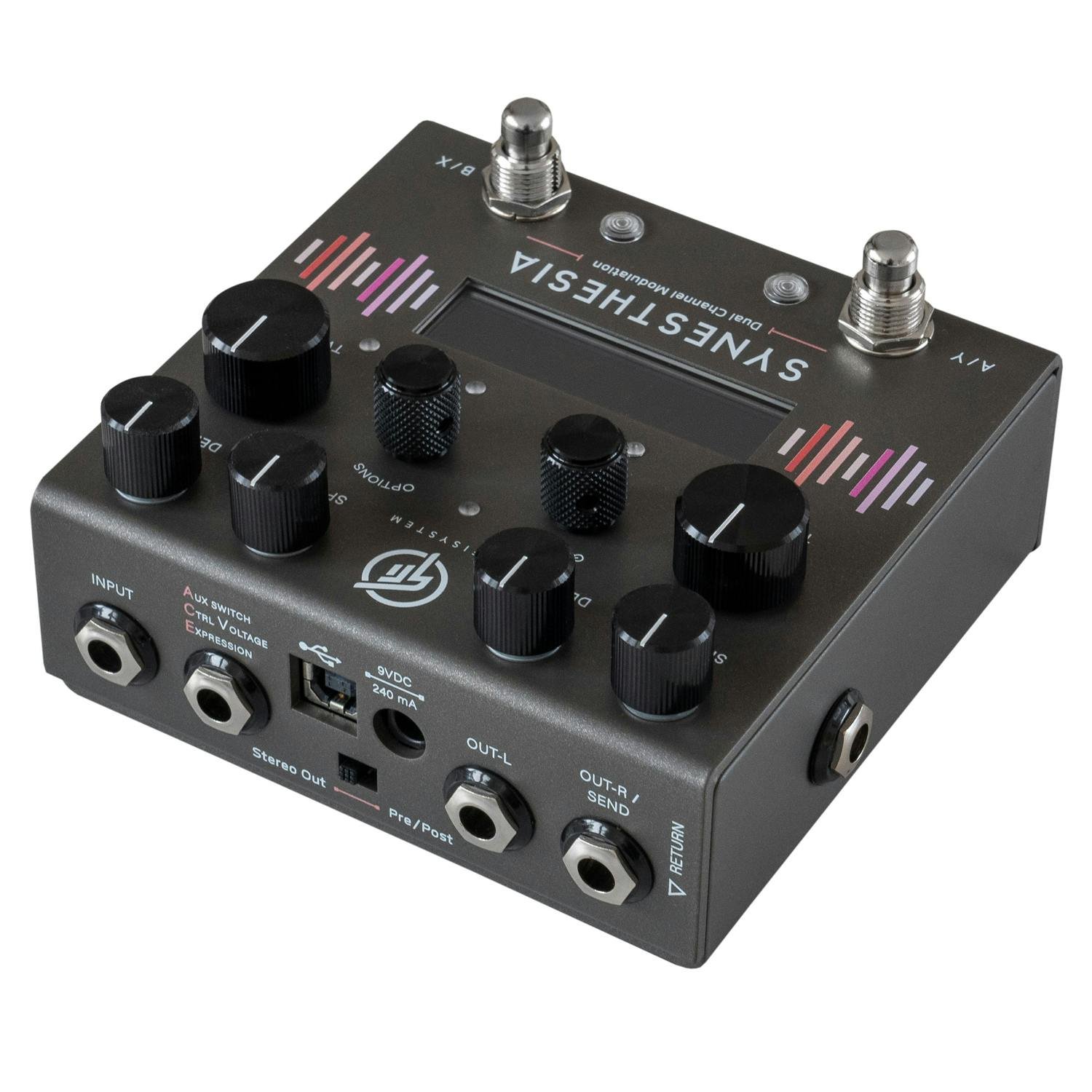 GFI System Synesthesia Dual Channel Modulation Pedal - Andertons