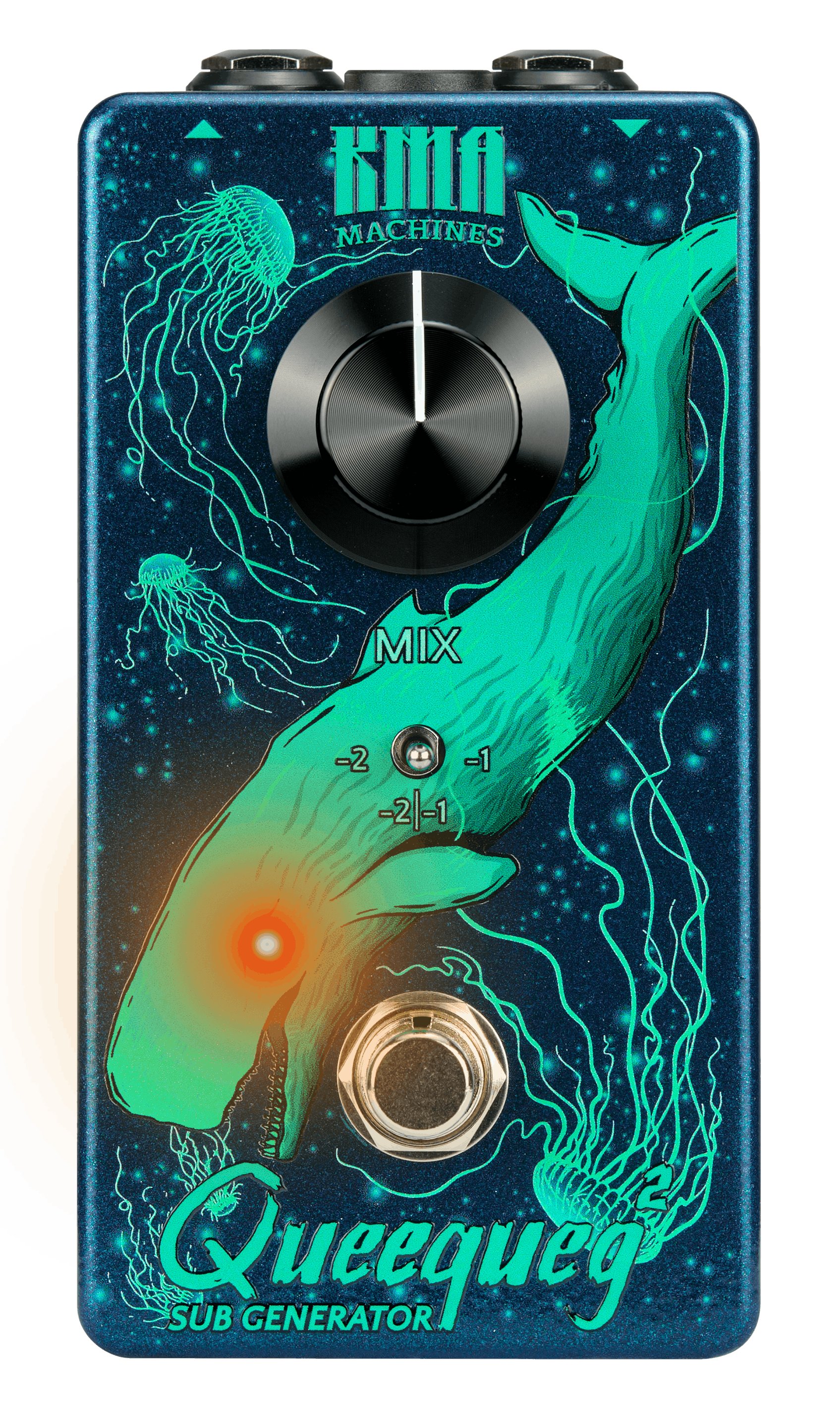KMA Audio Machines Queequeg 2 Sub Generator Octave Pedal - 499719-KMA Audio Machines Queequeg 2 Sub Generator Octave Pedal 5.jpg