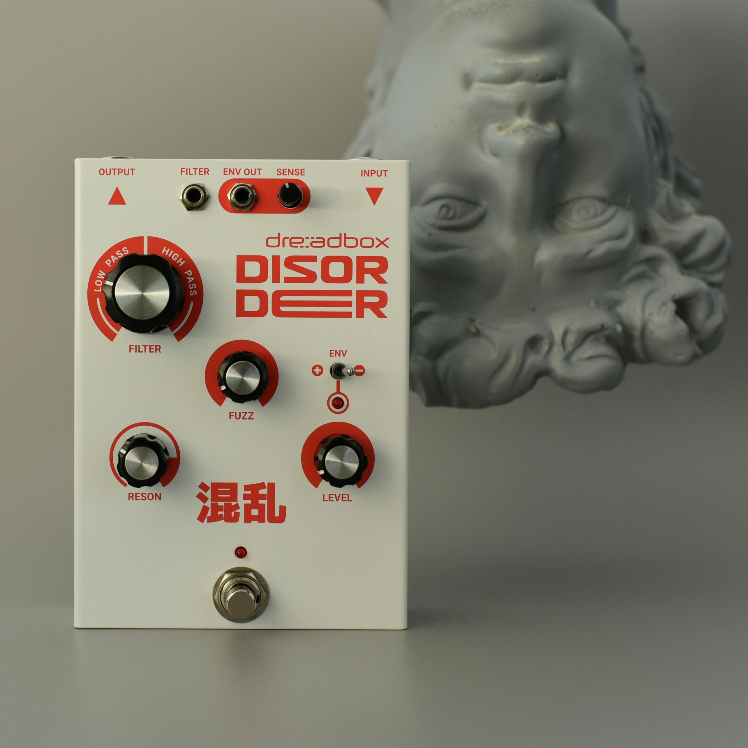 dreadbox DISORDER フィルターファズ Dreadbox Disorder Analogue Filter Fuzz Pedal - Andertons Music Co.