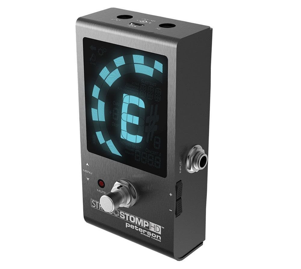ギター PETERSON STROBO STOMP Peterson Strobo Stomp HD Compact Pedal Tuner - Andertons