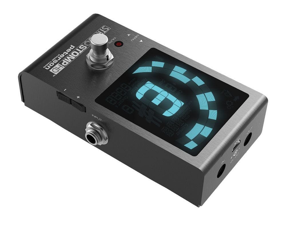 Peterson STROBO STOMP HD ギターチューナー Peterson Strobo Stomp HD Compact Pedal Tuner - Andertons Music Co.