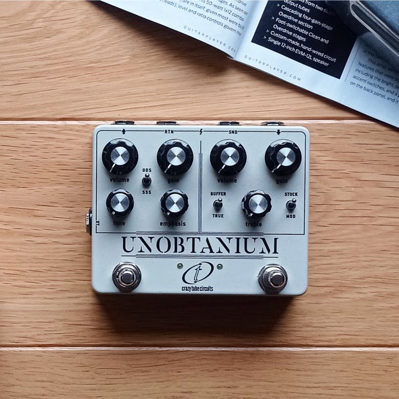 Crazy Tube Circuits Unobtanium Dual Overdrive Pedal - Andertons